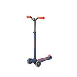 Micro Maxi Deluxe Pro Led Işıklı 3 Tekerlekli 5-12 Yaş Çocuk Scooter - Lacivert