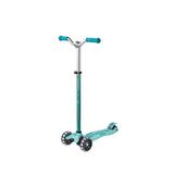 Micro Maxi Deluxe Pro Led Işıklı 3 Tekerlekli Turkuaz Çocuk Scooter