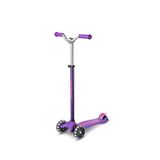 Micro Maxi Deluxe Pro Led Işıklı Chopper Gidonlu 3 Tekerlekli Mor Çocuk Scooter