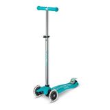 Micro Maxi Micro Scooter Deluxe Glow Led Plus Jelly Green MMD376