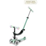 Micro Mini 2 Grow Deluxe Magic LED Işıklı Oturaklı Ayarlanabilir Gidonlu 3 Tekerlekli 1-6 Yaş Çocuk Scooter - Mint