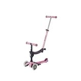 Micro Mini 6 In 1 Deluxe Rock And Go Led Dusty Rose 1+ Yaş 3 Tekerlekli Yaş Çocuk Scooter - Pembe