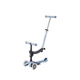 Micro Mini 6 In 1 Deluxe Rock And Go Led Ocean Slate 1+ Yaş 3 Tekerlekli Çocuk Scooter - Mavi
