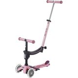 Micro Mini 6 In 1 Deluxe Rock And Go LED Scooter Dusty Rose - Pembe - Maksimum taşıma kapasitesi: Koltuklu kullanım: 20 kg, Koltuksuz kullanım: 50 kg.