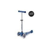Micro Mini Deluxe 3 Tekerlekli Scooter Galaxy Glitter LED Navy