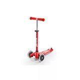 Micro Mini Deluxe 3 Tekerlekli Scooter Led Red Kırmızı 1-5 Yaş
