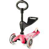 Micro Mini Deluxe 3in1 3 Tekerlekli Scooter Pink Pembe MMD009