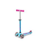 Micro Mini Deluxe Ayarlanabilir Gidonlu 3 Tekerlekli 2-5 Yaş Çocuk Scooter - Turkuaz