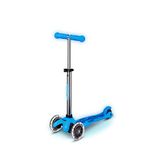 Micro Mini Deluxe Glow Led Plus Işıklı 3 Tekerlekli 2-5 Yaş Çocuk Scooter - Mavi