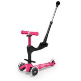 Micro Mini Micro 3in1 Deluxe Pembe 3 Tekerlekli Scooter