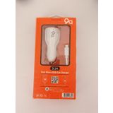 Micro Oto Hizli Sarj 3.1A Cakmaklik Sarj Cihazi 2 Usb