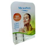 Micro Peel İpek Kese Hassas Ciltler İçin Banyo Kesesi Beyaz 16CMX25CM
