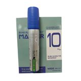 Micro Permanent Markör Kalem (Koli Kalemi) Kesik Uç 10 Mm Mavi Mc-Pmk10-M (12 Li Paket)