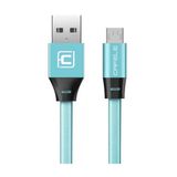 Micro Usb Flat Fiber Orgulu 2.4A Sarj Ve Data Kablosu
