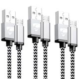 Micro-USB Hızlı Şarj Kablosu, 1 Metre, 2.1A, Kopmaz Naylon Örgülü Veri Kablosu, Samsung, Xiaomi ve Micro-USB Girişli Tüm Cihazlar ile Uyumlu, 1 Yıl Garantili