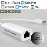 Micro USB To Ethernet Çevirici Dönüştürücü Adaptör