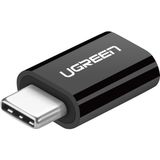 Micro USB To Type-C Dönüştürücü Adaptörü, Siyah