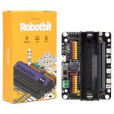 Micro:bit için Robotbit Robotik Genişletme Kartı: 4 DC Motor, 8 Servos, 8 GPIO Bağlantı Noktası, Yerleşik Güç Yönetimi ile Sürücüler