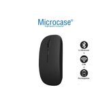 Microcase 1600 Dpı Şarj Edilebilir 2.4 Ghz Çift Modlu Bluetooth Kablosuz Mouse -Model Al2675