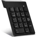 Microcase 18 Tuşlu Kablosuz Nümerik Klavye Ultra-Slim Tasarım ile Siyah Renk