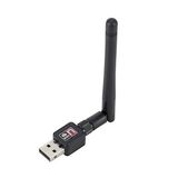 Microcase 2.4GHz 300 Mbps USB Wireless Adaptör WiFi Anten 9 cm - AL2752