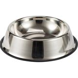 Microcase 2 Adet 17 cm 250 ml Kedi Köpek Metal Mama ve Su Kabı - AL3118