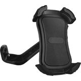 Microcase 360 Derece Döner Bisiklet Scooter Motor Aynadan Telefon Tutucu AL4576 Siyah