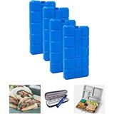 Microcase 400ml İçi Su Dolu Buz Kasedi 48 Saat Korumalı Buz Aküsü- LACİVERT 4 Adet AL4655 Lacivert
