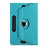 Microcase 7 inch Tabletler için Universal Döner Standlı Tablet Kılıfı - Turkuaz