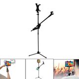 Microcase 7in1 Set Mikrofon Tablet ve Telefon Tutuculu 180 Derece Döner Ayarlanabilir Mikrofon Standı AL4533