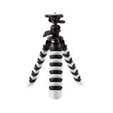 Microcase Akrobat Silikon Ayaklı Telefon Dslr Kamera Ahtapot Tripod 3 Ayak - Gri
