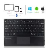 Microcase AL2746 Siyah Tablet ve Telefonlar İçin Şarjlı Touchpadli Türkçe Bluetooth Klavye