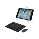Microcase AL2765 Samsung Uyumlu Galaxy Tab A 10.1 T510 Bluetooth Klavye ve Mouse + Tablet Standı