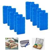 Microcase AL4655 10x400 ml Içi Su Dolu Buz Kasedi 48 Saat Korumalı Buz Aküsü