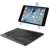 Microcase Apple iPad Air 11 2024 Tablet için Bluetooth Touchpad Klavye 25 cm (TR Sticker) + Tablet Standı -AL2758