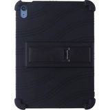 Microcase Apple Ipad Air 13 M3 (2025) Tablet Için Standlı Silikon Kılıf - AL4363 - Siyah