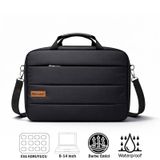Microcase Apple Uyumlu MacBook Pro 14'' M4 Max 2024 İle Notebook Evrak Çantası Siyah Al5496