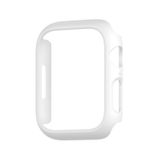 Microcase Apple Watch 7 45 Mm Önü Açık Sert Plastik Kılıf - Beyaz Kn03