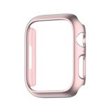 Microcase Apple Watch 7 45 mm Önü Açık Sert Plastik Kılıf - Rose Gold KN03