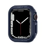 Microcase Apple Watch 7 45mm Rugged Armor Silikon Kılıf - Lacivert KN05