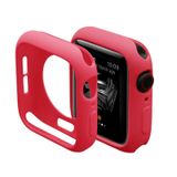 Microcase Apple Watch SE 44 mm Candy Color Seri Kılıf Kırmızı MC1403