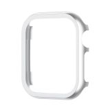 Microcase Apple Watch Ultra 49mm Metal Çerçeve Kılıf - Gümüş AL3395