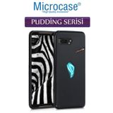 Microcase Asus Rog Phone 2 Pudding Serisi Silikon Kilif - Siyah 427163611