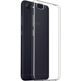 Microcase Asus Zenfone 4 Max ZC554KL İnce Silikon Nano Glass Film Kılıf