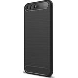 Microcase Asus Zenfone 4 ZE554KL Brushed Carbon Silikon Tempered Cam + Kılıf