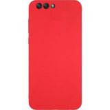 Microcase Asus Zenfone 4 ZE554KL Premium Silikon Nano Glass Film Kırmızı Kılıf
