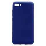 Microcase Asus Zenfone 4 ZE554KL Premium Silikon Tempered Cam + Ekran Koruyucu Lacivert Kılıf