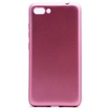 Microcase Asus Zenfone 4 ZE554KL Premium Silikon Tempered Cam + Ekran Koruyucu Pembe Kılıf