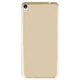 Microcase Asus Zenfone Live ZB501KL Premium Mat Silikon Tempered Cam + Altın Kılıf
