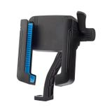 Microcase Bisiklet ve Motosiklet Ayna Bağlantılı Telefon Tutucu 360° Döner Başlık Kilit Mekanizmalı 3.5-6.8 İnç Uyumlu Kaymaz Silikon Pedli Motor Bisiklet Telefon Tutucu - AL5740